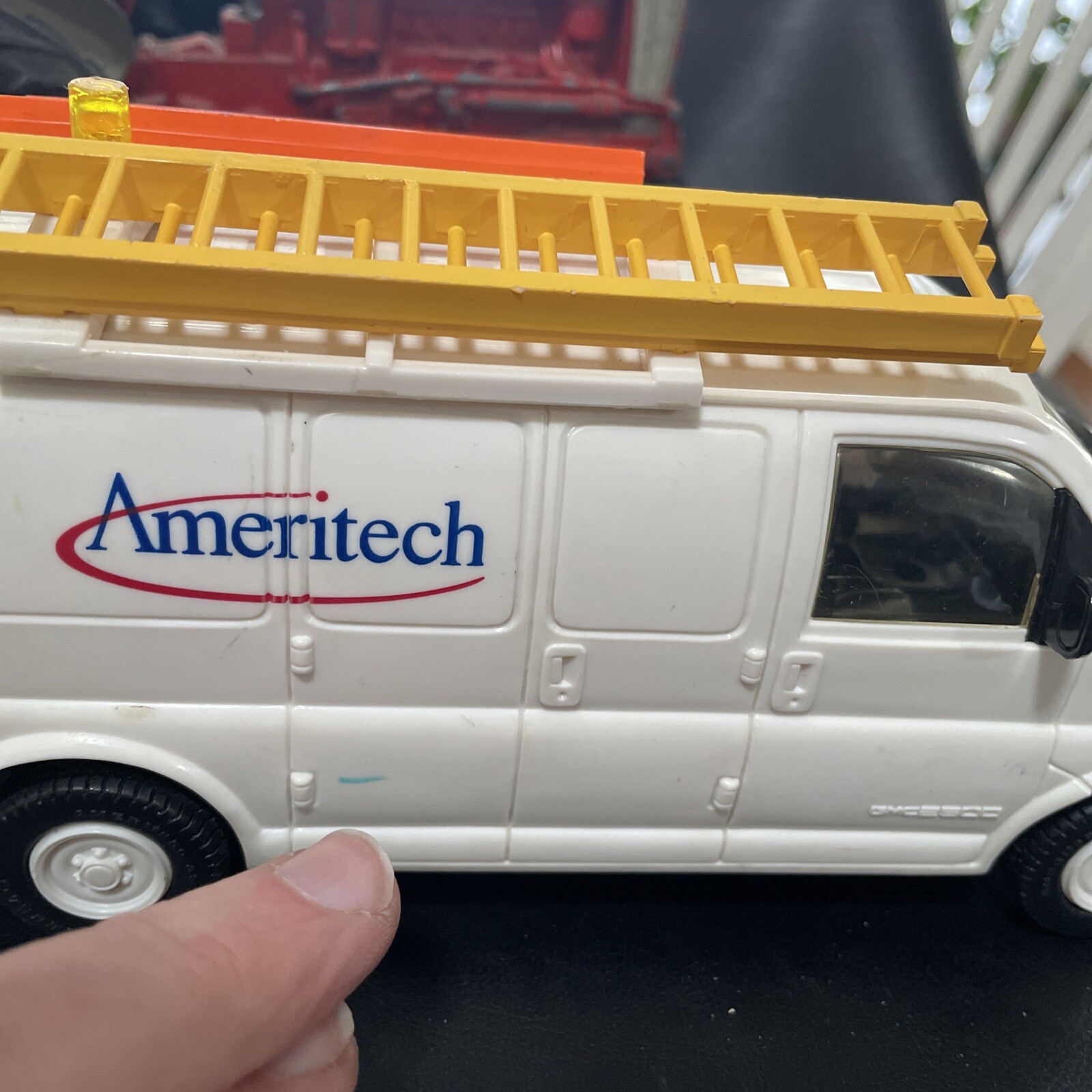 Cool Gmc Ameritech Promo Style Plastic Bank Toy Truck 1/24 Scale eBay