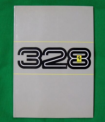 Ferrari 328 GTB/GTS - Very RARE Original Owners Handbook - 1986 Ita/Fr/Eng Text - Picture 1 of 12