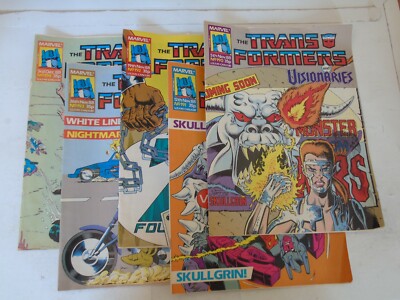 The TRANSFORMERS Comic - 5 Comic JOB LOT - No 190 to 194 - Date 1988 - UK Comic