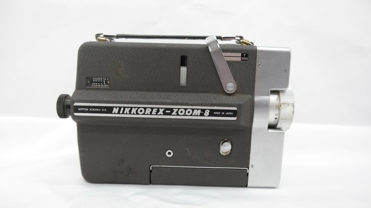 Retro Vintage Nikon NIKKOREX ZOOM 8 Film Movie Camera PL | eBay