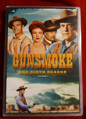 Gunsmoke TV Series Complete Sixth Season 6 Six Volume 1 NEW 3 DVD