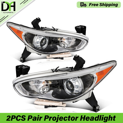[2PCS/PAIR] For 2014 INFINITI QX60 HEV HID/Xenon Projector Headlights Headlamps