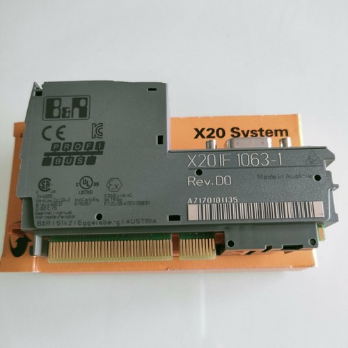 1 Stück B&R X20IF1063-1 X20IF10631 SPS-Modul Neu im Karton Expressversand - Bild 2 von 4