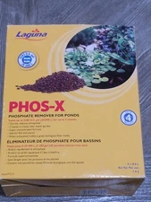 Laguna Phos-X Pond Phosphate Remover string algae4 pack Treats 5283 Gal NEW