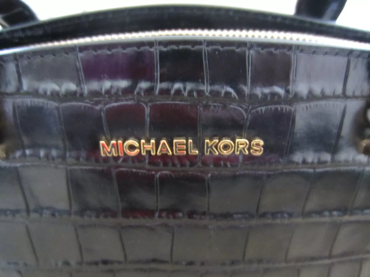 Michael kors ellis signature satchel online