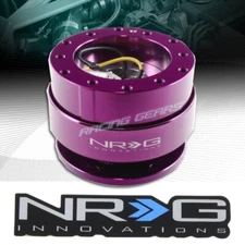 NRG SRK-200PP PURPLE BALL LOCKING STEERING WHEEL GEN 2.0 QUICK RELEASE ADAPTER