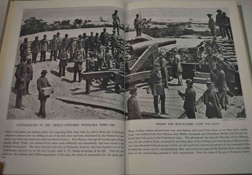 PHOTOGRAPHIC HISTORY CIVIL WAR THE NAVIES Frances Trevelyan Miller VG Reprint HC - Picture 8 of 14