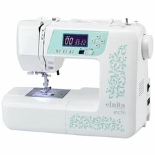 Elna Elnita ec60 Quilting Sewing Machine + Push Button Scissor New