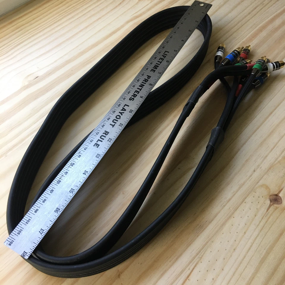 Monoprice Video Coaxial Cable - 6 Feet - Black | 18AWG CL2 Prem 75 OHM CL2 RATED Foto 2 de 4