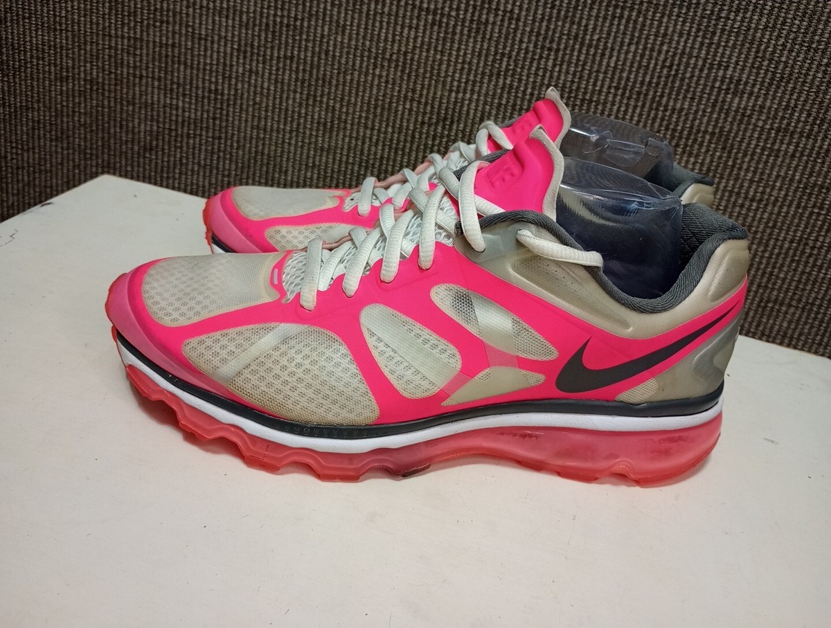 Nike Women's Size Max 2012 Running Athletic Shoes White