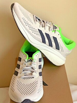Size 9.5 - Adidas Supernova 2 Dash Grey Solar Green for sale  display picture 3