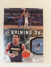 2021-22 Donruss Optic DESMOND BANE RAINING 3s INSERT #6 GRIZZLIES