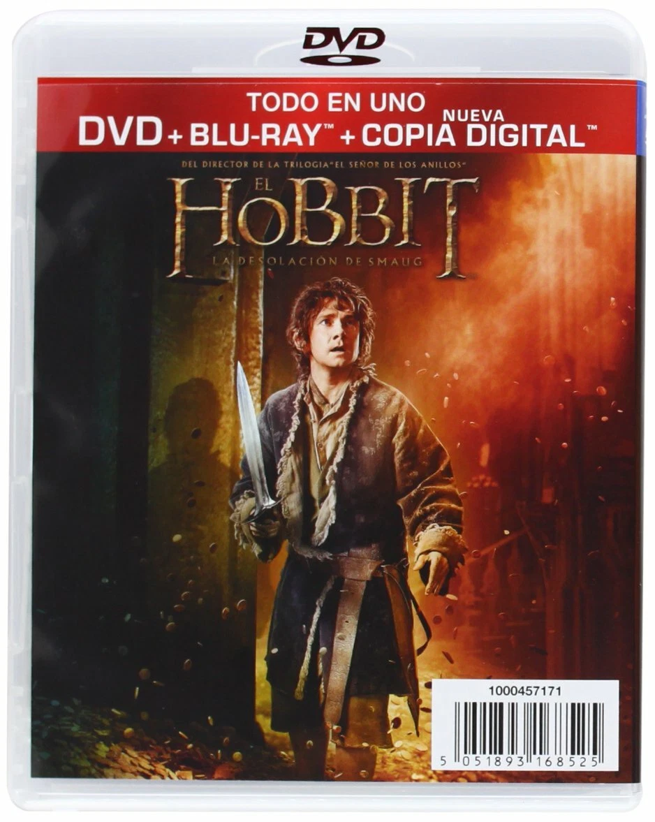 El Hobbit: La Desolación de Smaug Blu-ray + DVD (8 Abril 2014 descatalogado)