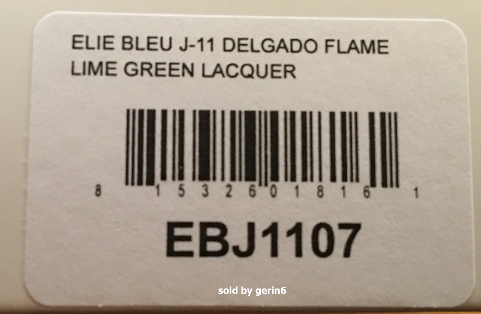 Elie Bleu Delgado Torch Flame Lime Green Lacquer Ultra Slim Lighter EBJ1107, NIB