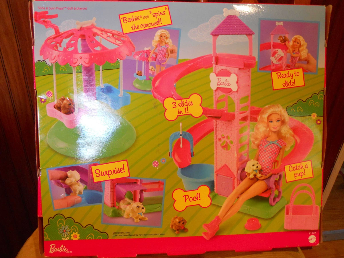 Barbie puppy on sale slide