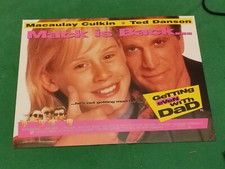 Getting even with Dad Macauly Culkin Ted Danson Mini quad poster original cinema