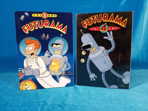 Futurama Volume 1, 2, 3, 4/Bender's Big Score/Beast with a Billion Backs DVD Set - Picture 10 of 23