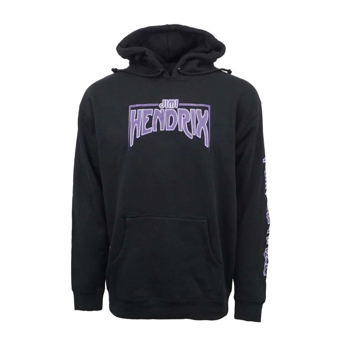 Sweat à Capuche Jimi Hendrix 'Let Me Live' Logo – Officiel, Unisexe, Couleur Sable
