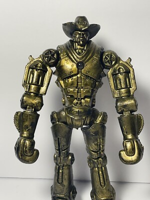 Jakks Pacific 2011 Real Steel set of 3 Figures - Six Shooter