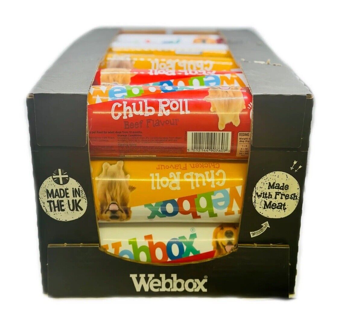 box Chub Roll Wet Dog Food Rolls Grain Free Feed Pet Meal Rolls