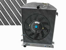 For Ford Chopped Ford V8 Hi-boy Grill Shorter 1932 32 At Aluminum Radiatorfan