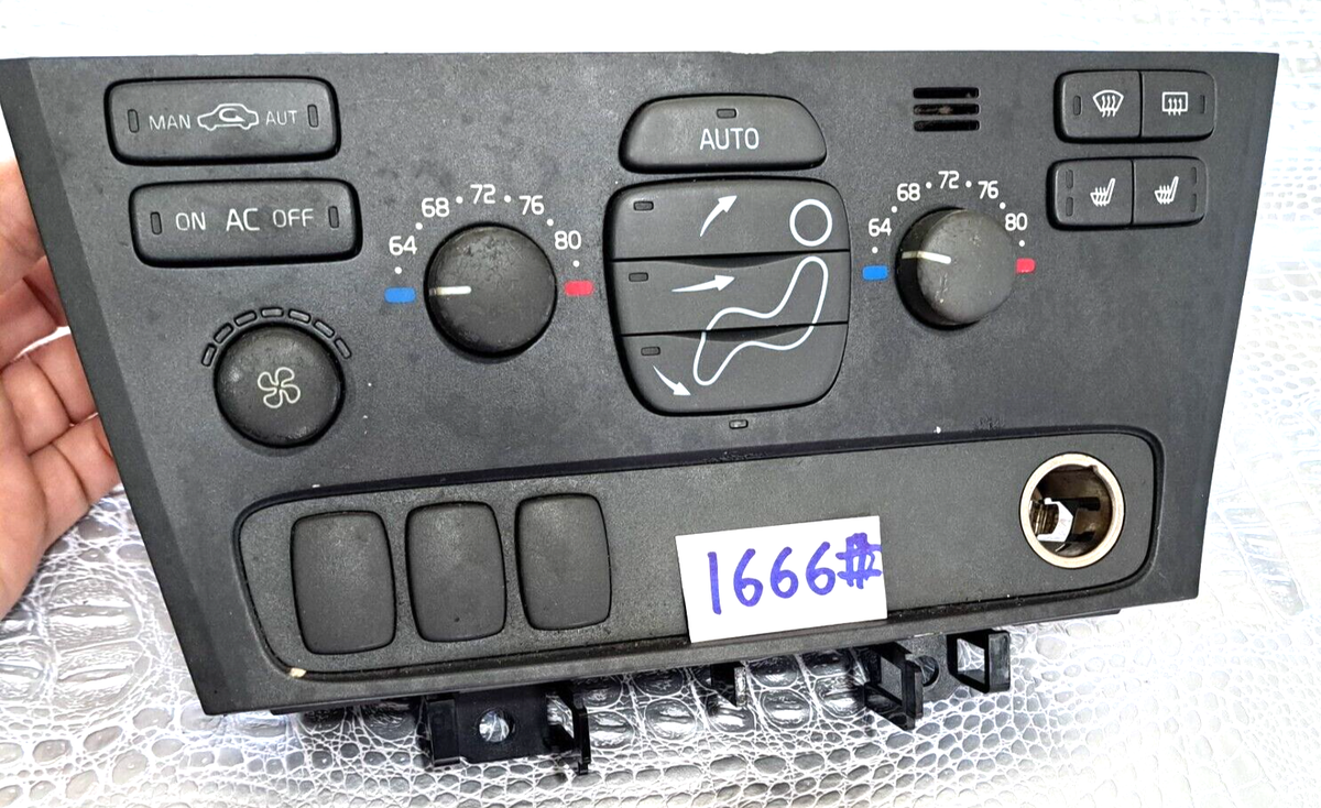 8691952✓01-09 VOLVO S60 V70 C70 XC70 AC Heat Temperature Control