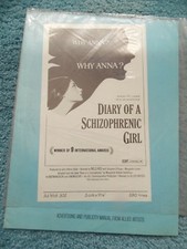 DIARY OF A SCHIZOPHRENIC GIRL(1970)GHISLAINE D'ORSAY ORIGINAL PRESSBOOK