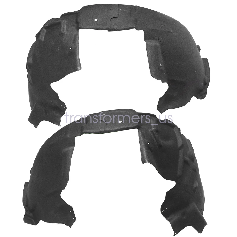 Pair Front Inner Fender Liner Left & Right Set Fits 2008-2017 Audi A5 Quattro S5 - Imagem 2 de 4