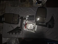 Velvac 728679 2020 Series Lh Rh Door Mirror Kit  Black,  Fitted Econoline 720274