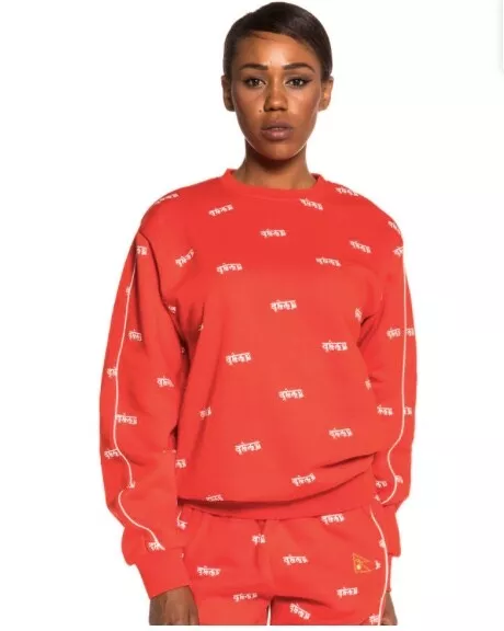 Sudadera Unisex Grimey Shambala Crewneck FW18 red eBay