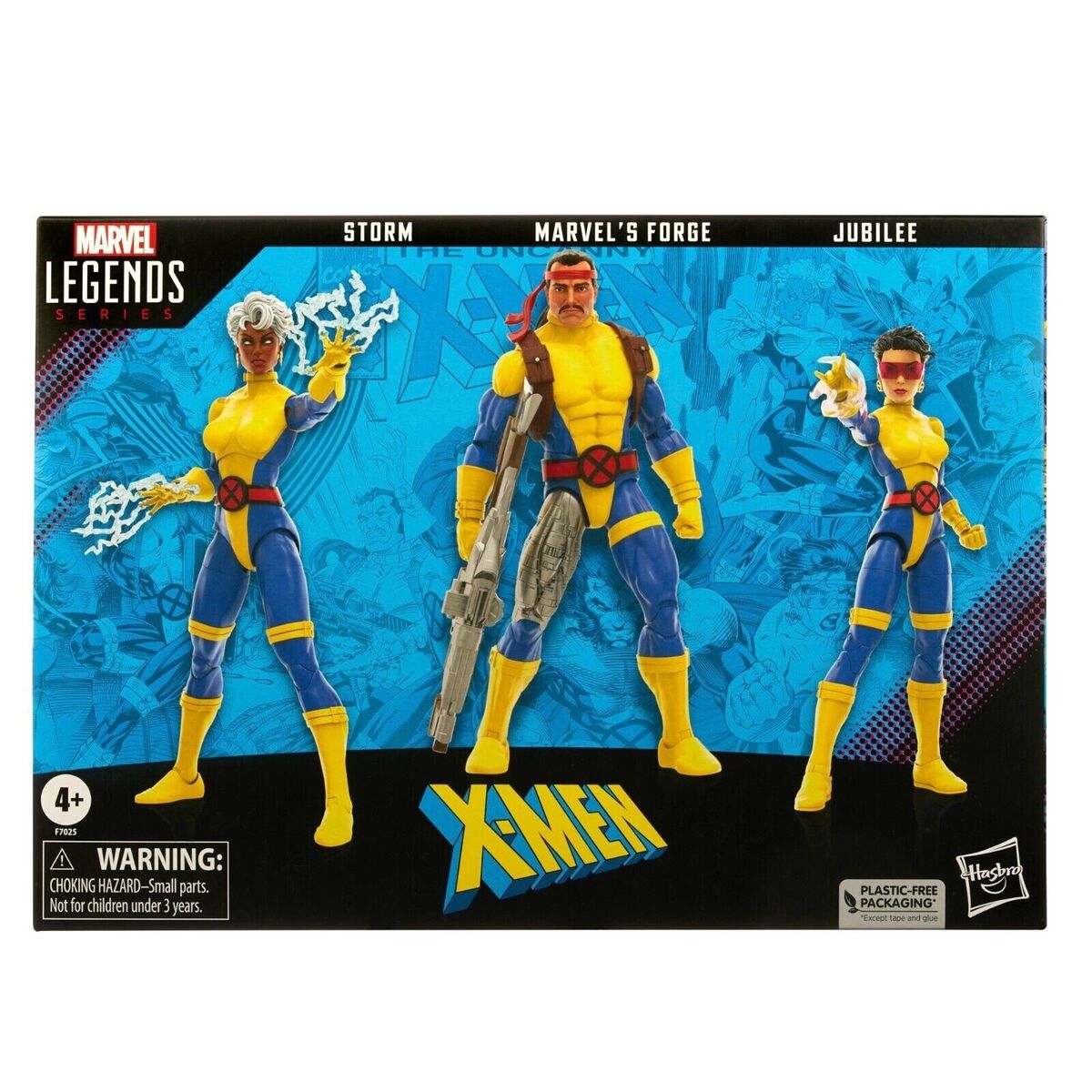 Hasbro Marvel Legends Series th Anniv X Men Storm Forge Jubilee 3 Pack  Figures