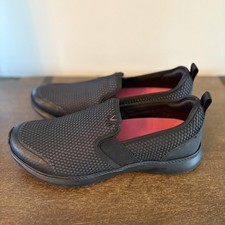 Vionic Pro Julianna Shoes Womens Size 9 Black Mesh Slip On Work Sneakers Comfort