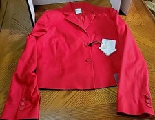 NWT Red Valentino  Jacket Size 10 With Pleats In Back