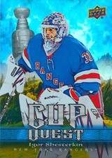 #CQ-4 Igor Shesterkin - New York Rangers - 2025-26 Upper Deck - Cup Quest Hockey