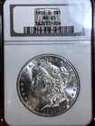 1901  O MORGAN DOLLAR  NGC MS 65 GEM  BU  OLD HOLDER GRADED HARD 66 TODAY