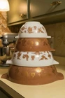 1962-71 Pyrex, Early American, Cinderella Mixing Bowl