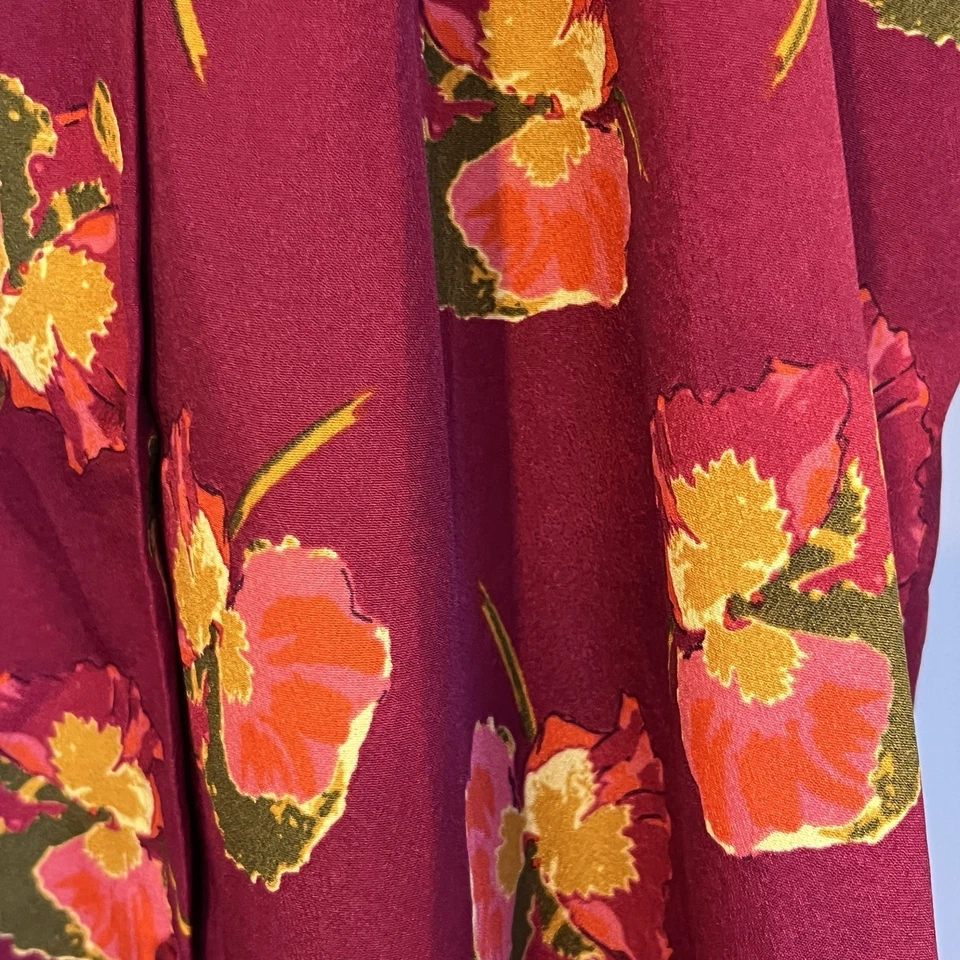 Blusa Tucker For Target estampa floral multicolorida tamanho M - Imagem 2 de 4