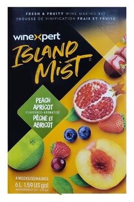 Peach Apricot Chardonnay (Island Mist) Wine Ingredient Kit