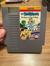 The Flintstones: The Rescue of Dino & Hoppy (Nintendo NES) authentic video game