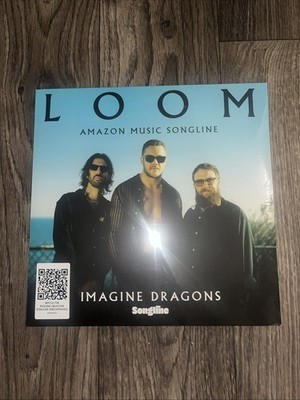 Imagine Dragons Loom Amazon Music Songline Opaque Blue Vinyl LP Limited Edition
