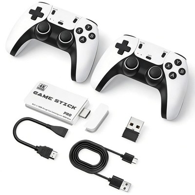 M15 Retro Game Stick Pro 128GB 4K Wireless Console Plug & Play Video Game System