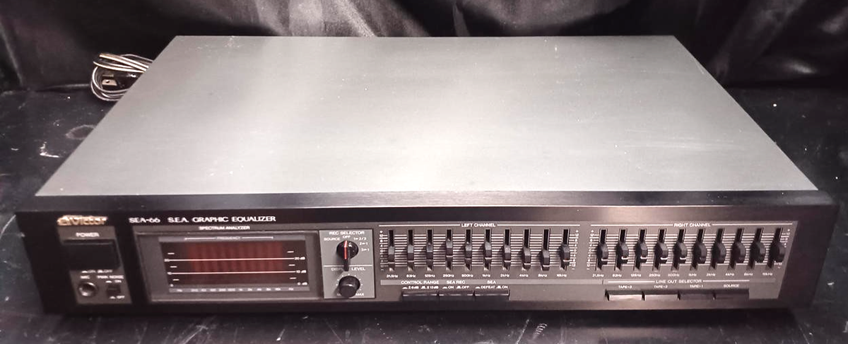Victor SEA-66 S.E.A. Spectrum Analyzer Graphic Equalizer Made in