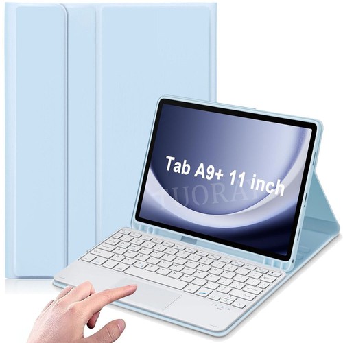 Touchpad Keyboard Case Mouse For Samsung Galaxy Tab S9 FE/S9 S8 S6 Lite A9 Plus - Picture 4 of 46