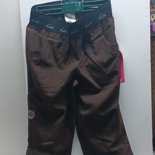 Koi Lite Scrub Pants Size XS Tall Spirit Color Espresso Style 720-T-052 Solid