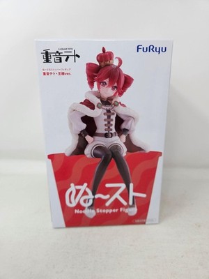 FuRyu Kasane Teto Noodle Stopper King Ver Anime PVC Figure New Boxed Red Hair