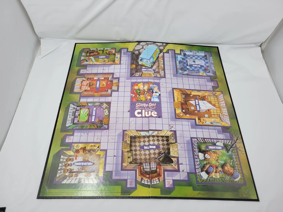 PISTA Scooby Doo ¿Dónde estás? Juego de mesa 2003 *Completo* Foto 3 de 4