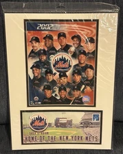 2002 TEAM PHOTO Commemorative Issue USPS Cover & Stamp w/ Photo NY METS
