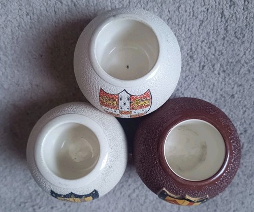 X5 Clare College Cambridge University Crested Plaques Carlton Ware Match Strikes - Photo 10/13