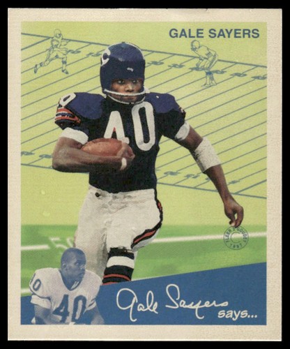 Gale Sayers #1 1997 Fleer Goudey II card