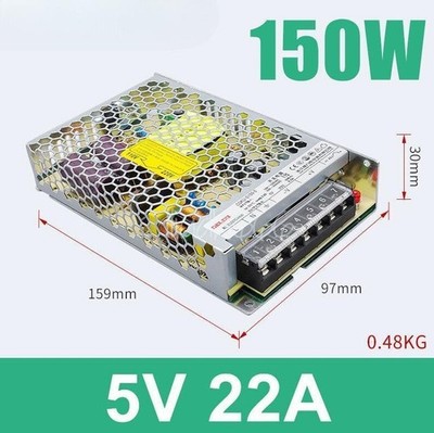 ONE DELIXI CDKU-S150-5 150W 5V 22A Switching Mode Power Supply New *mp